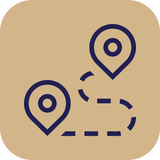 Pictogramme parcours VIP salon technologique